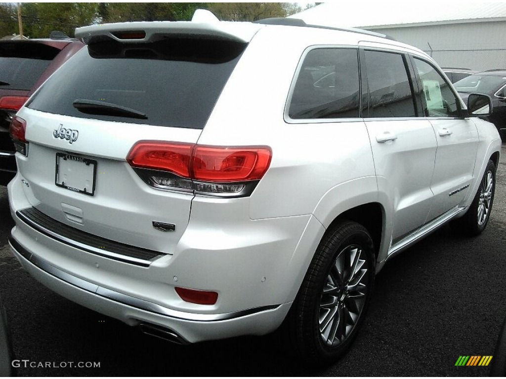 2017 Grand Cherokee Summit 4x4 - Ivory Tri-Coat / Dark Sienna Brown/Black photo #3