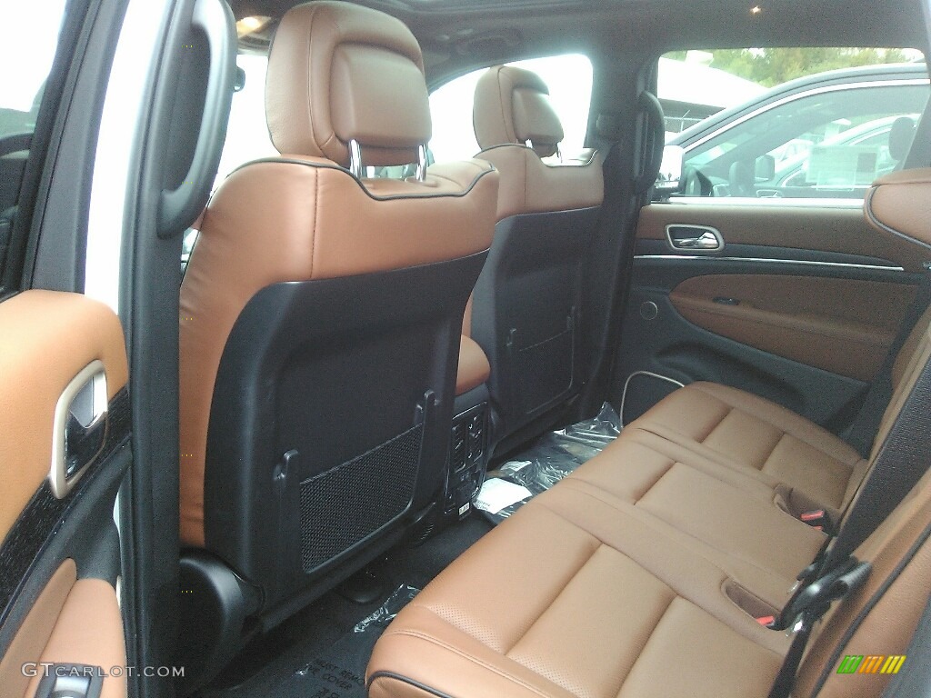 Dark Sienna Brown/Black Interior 2017 Jeep Grand Cherokee Summit 4x4 Photo #120421706