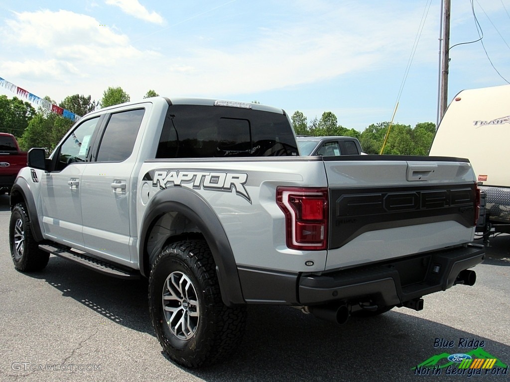 2017 F150 SVT Raptor SuperCrew 4x4 - Avalanche / Raptor Black/Orange Accent photo #3