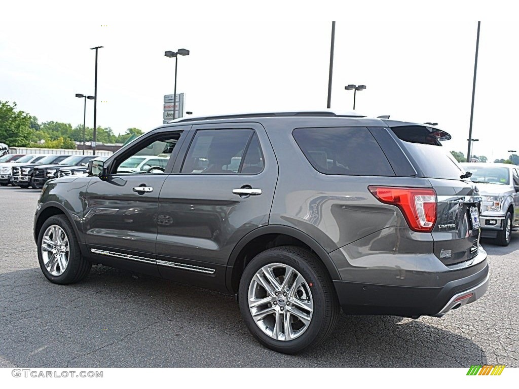 2017 Explorer Limited 4WD - Magnetic / Ebony Black photo #28