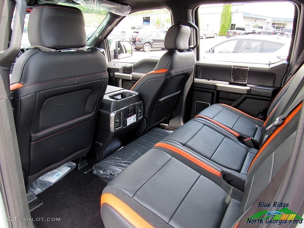 2017 F150 SVT Raptor SuperCrew 4x4 - Avalanche / Raptor Black/Orange Accent photo #40