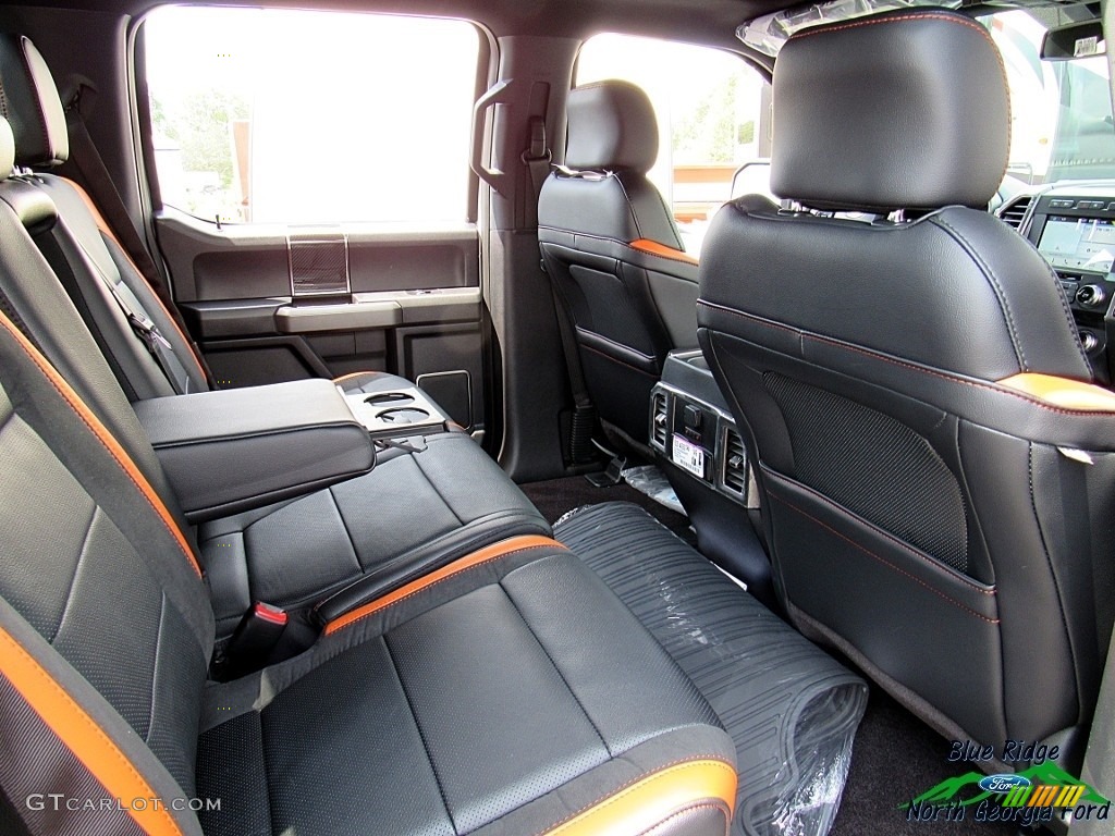 2017 F150 SVT Raptor SuperCrew 4x4 - Avalanche / Raptor Black/Orange Accent photo #41