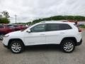 2017 Bright White Jeep Cherokee Limited 4x4  photo #2