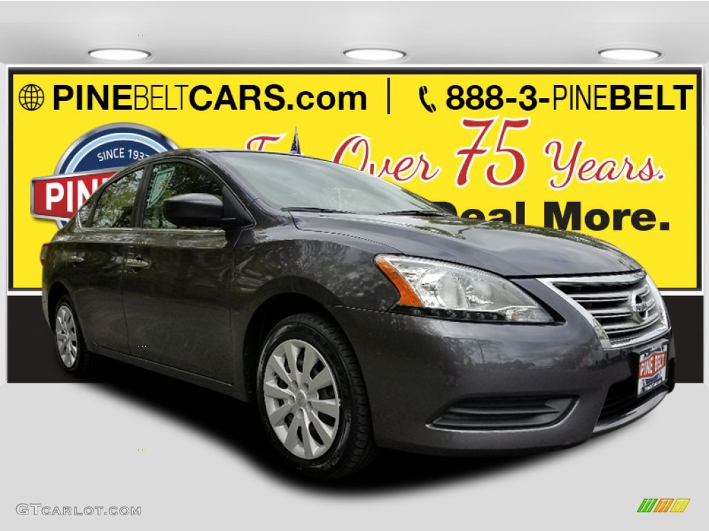 Amethyst Gray Nissan Sentra