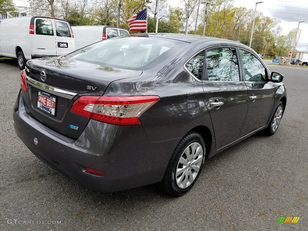 2014 Sentra S - Amethyst Gray / Charcoal photo #7