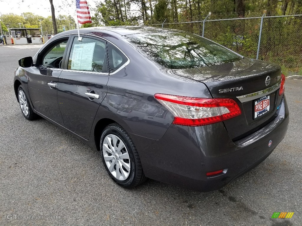 2014 Sentra S - Amethyst Gray / Charcoal photo #9