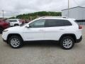 2017 Bright White Jeep Cherokee Latitude 4x4  photo #2