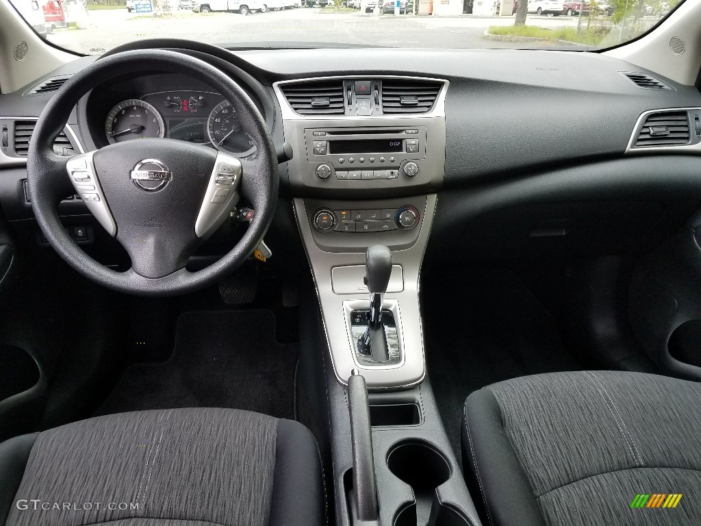 2014 Sentra S - Amethyst Gray / Charcoal photo #12
