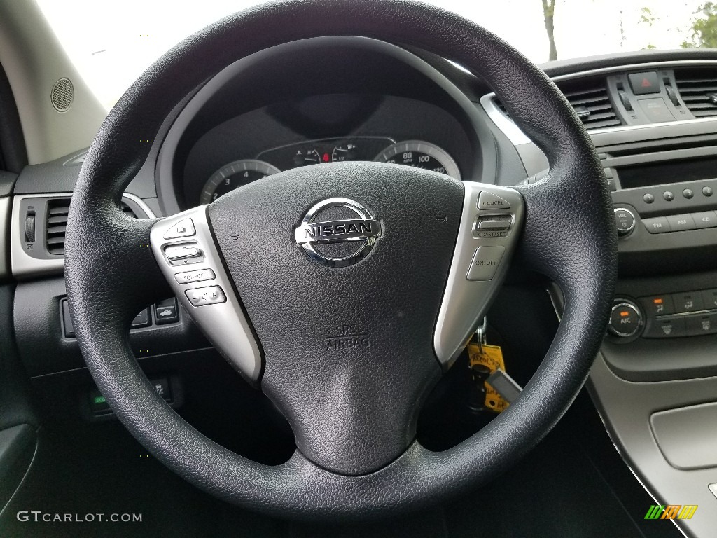 2014 Sentra S - Amethyst Gray / Charcoal photo #13