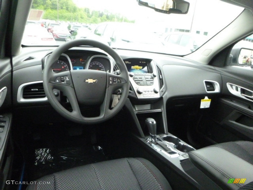 2017 Equinox LS - Summit White / Jet Black photo #14