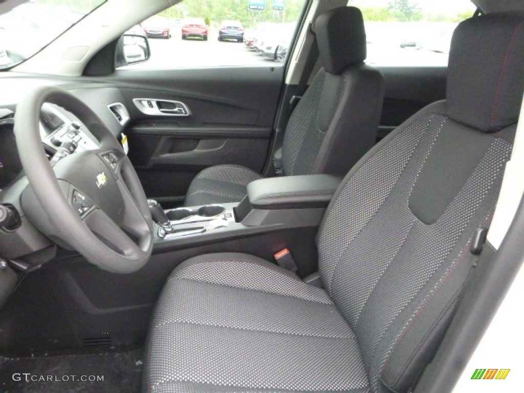 2017 Equinox LS - Summit White / Jet Black photo #15