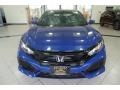 2017 Aegean Blue Metallic Honda Civic LX Hatchback w/Honda Sense  photo #3