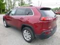 2017 Deep Cherry Red Crystal Pearl Jeep Cherokee Limited 4x4  photo #3