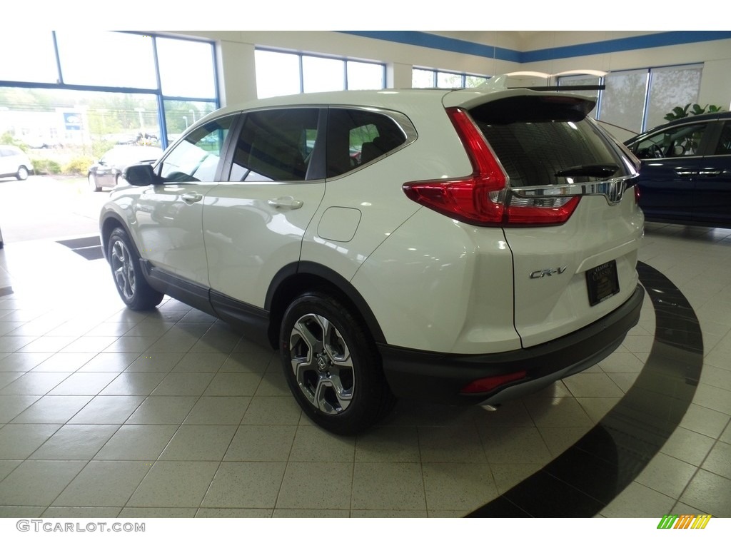 2017 CR-V EX-L AWD - White Diamond Pearl / Ivory photo #2