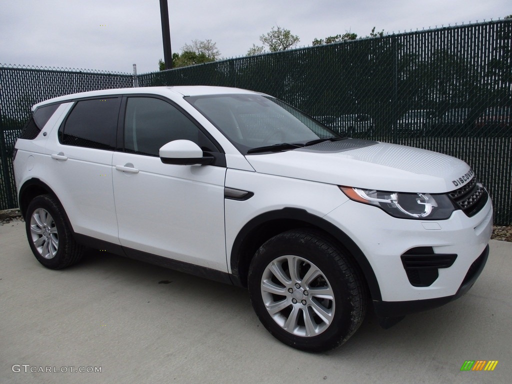 Fuji White Land Rover Discovery Sport