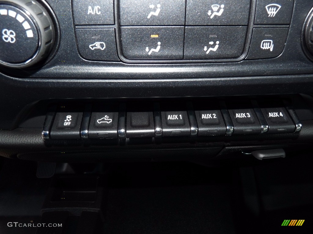 2017 GMC Sierra 3500HD Regular Cab 4x4 Dump Truck Controls Photo #120426274