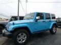 2017 Chief Blue Jeep Wrangler Unlimited Chief Edition 4x4  photo #1