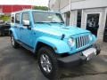 2017 Chief Blue Jeep Wrangler Unlimited Chief Edition 4x4  photo #11