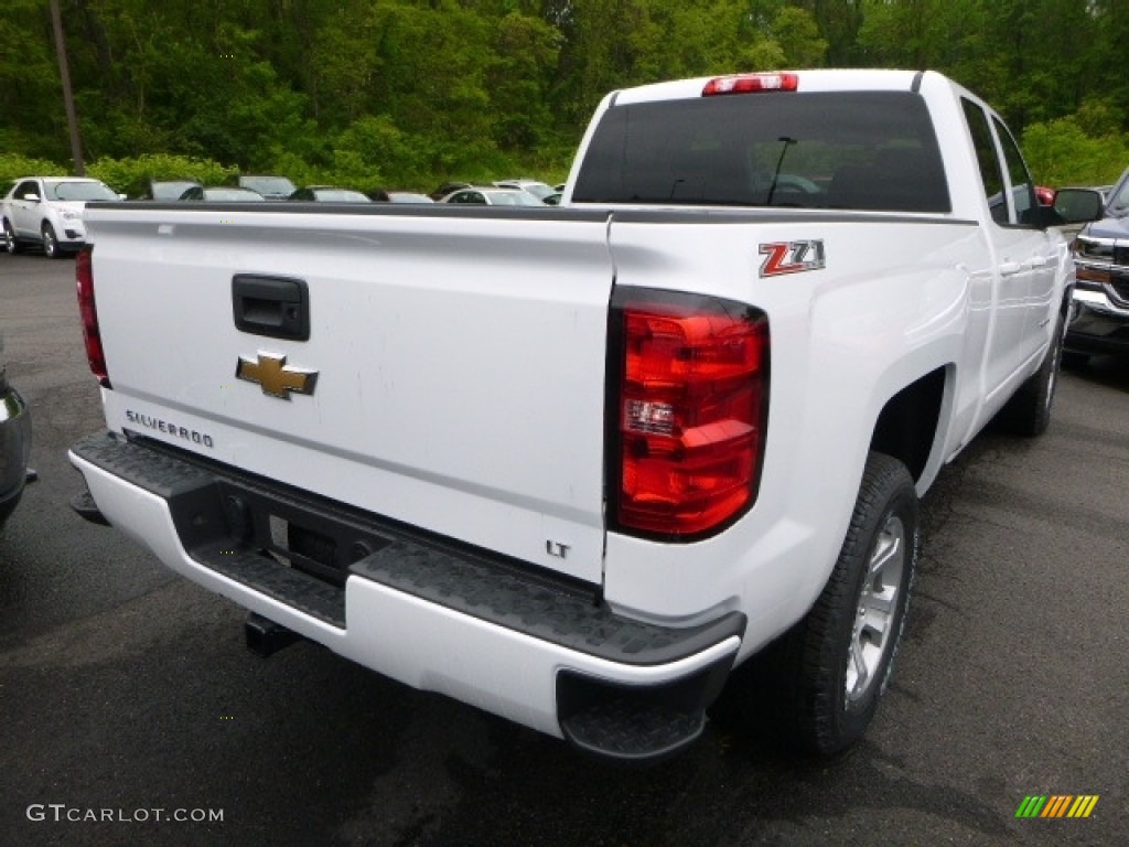 2017 Silverado 1500 LT Double Cab 4x4 - Summit White / Jet Black photo #5