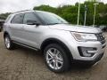 2017 Ingot Silver Ford Explorer XLT 4WD  photo #8