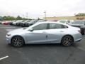 2017 Arctic Blue Metallic Chevrolet Malibu LT  photo #2