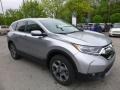 2017 Lunar Silver Metallic Honda CR-V EX AWD  photo #5