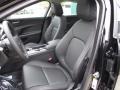 2017 Jaguar XE Jet Interior Front Seat Photo