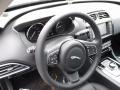 2017 Jaguar XE Jet Interior Steering Wheel Photo