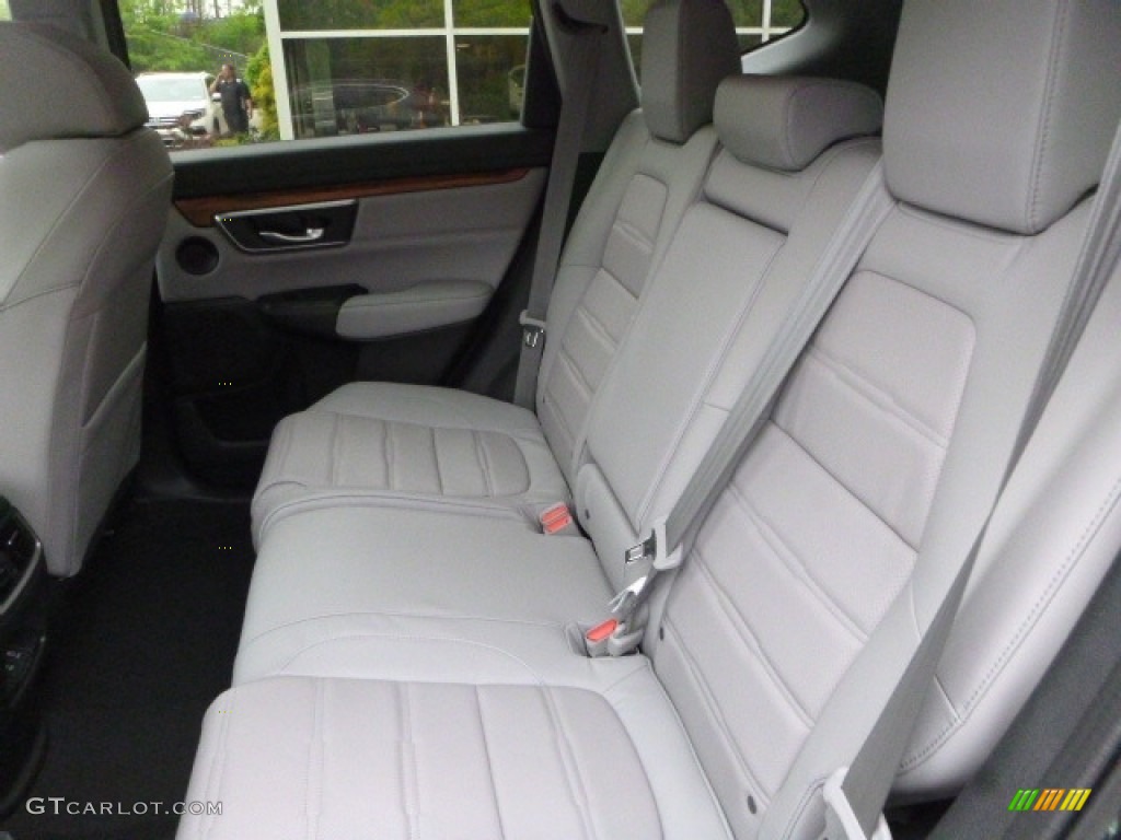 2017 CR-V Touring AWD - Obsidian Blue Pearl / Gray photo #9