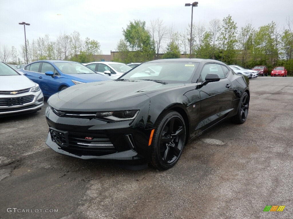 Black 2017 Chevrolet Camaro LT Coupe Exterior Photo #120429976