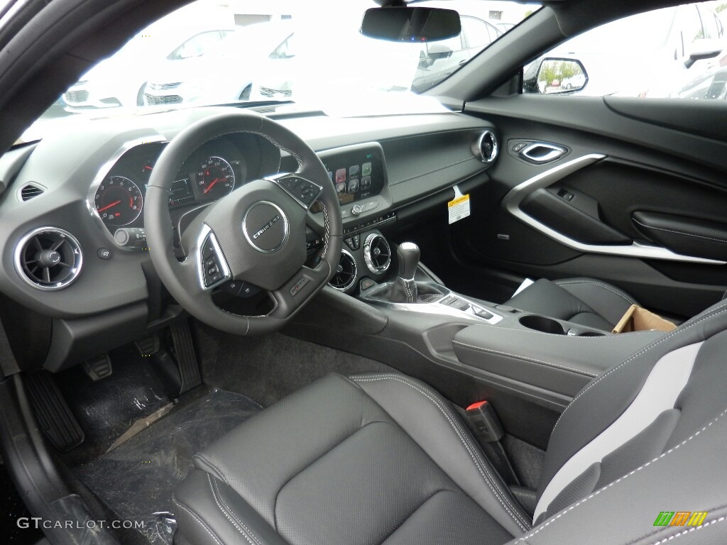 Jet Black Interior 2017 Chevrolet Camaro LT Coupe Photo #120430168