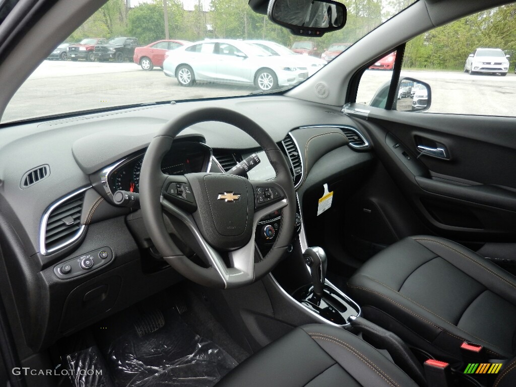 Jet Black Interior 2017 Chevrolet Trax Premier Photo #120430858