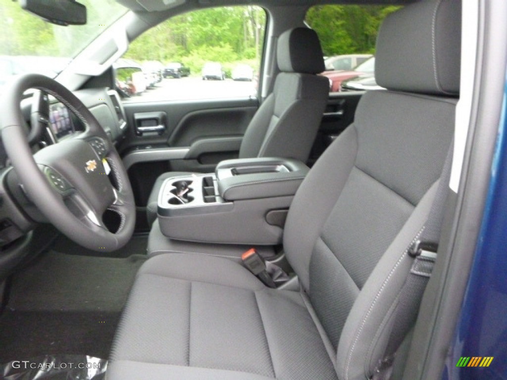 2017 Silverado 1500 LT Crew Cab 4x4 - Deep Ocean Blue Metallic / Jet Black photo #14