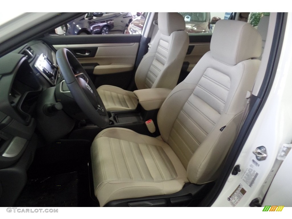 2017 CR-V LX AWD - White Diamond Pearl / Ivory photo #8