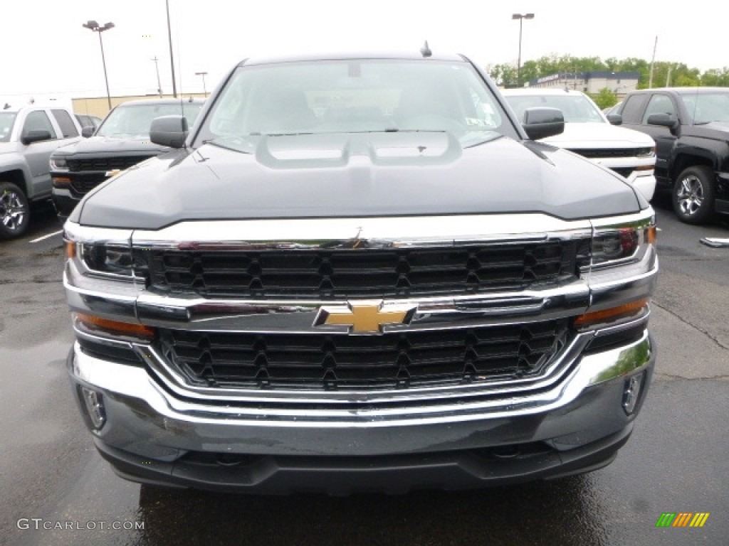 2017 Silverado 1500 LT Double Cab 4x4 - Graphite Metallic / Jet Black photo #8