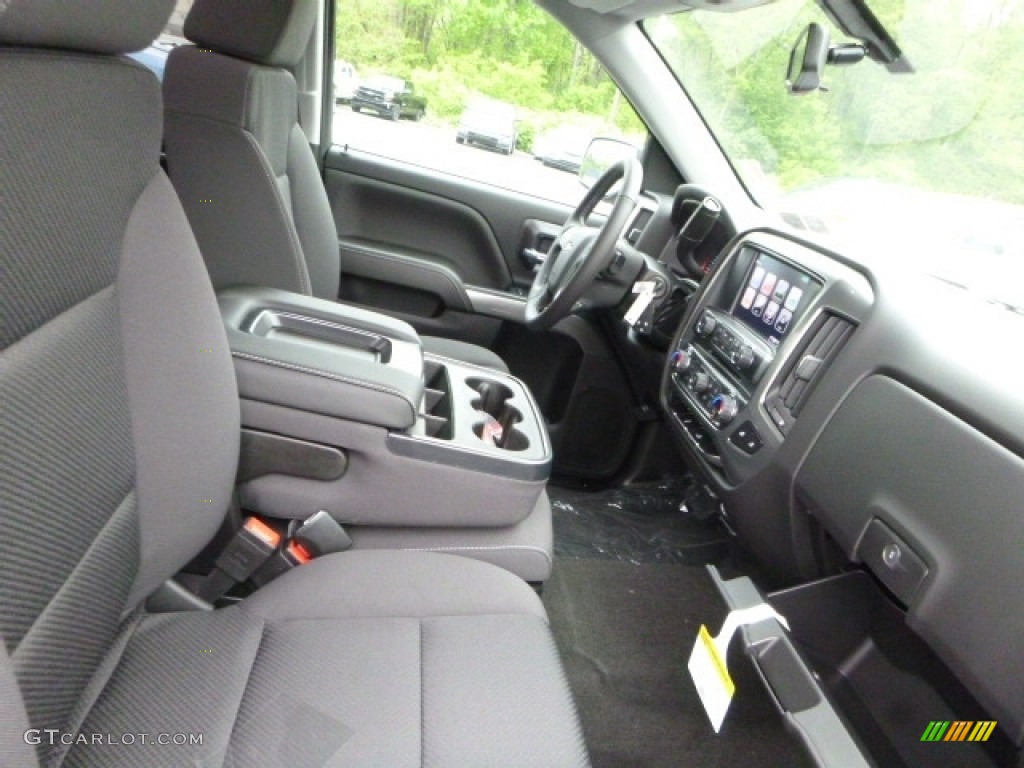 2017 Silverado 1500 LT Double Cab 4x4 - Graphite Metallic / Jet Black photo #10