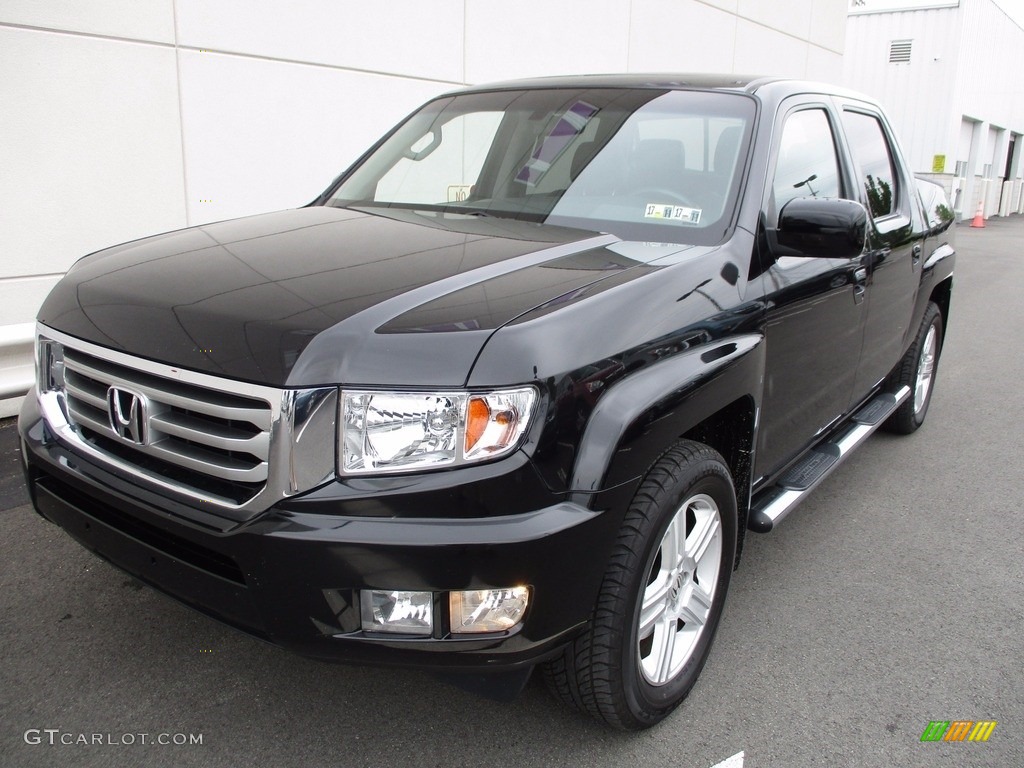 Crystal Black Pearl 2012 Honda Ridgeline RTL Exterior Photo #120433153