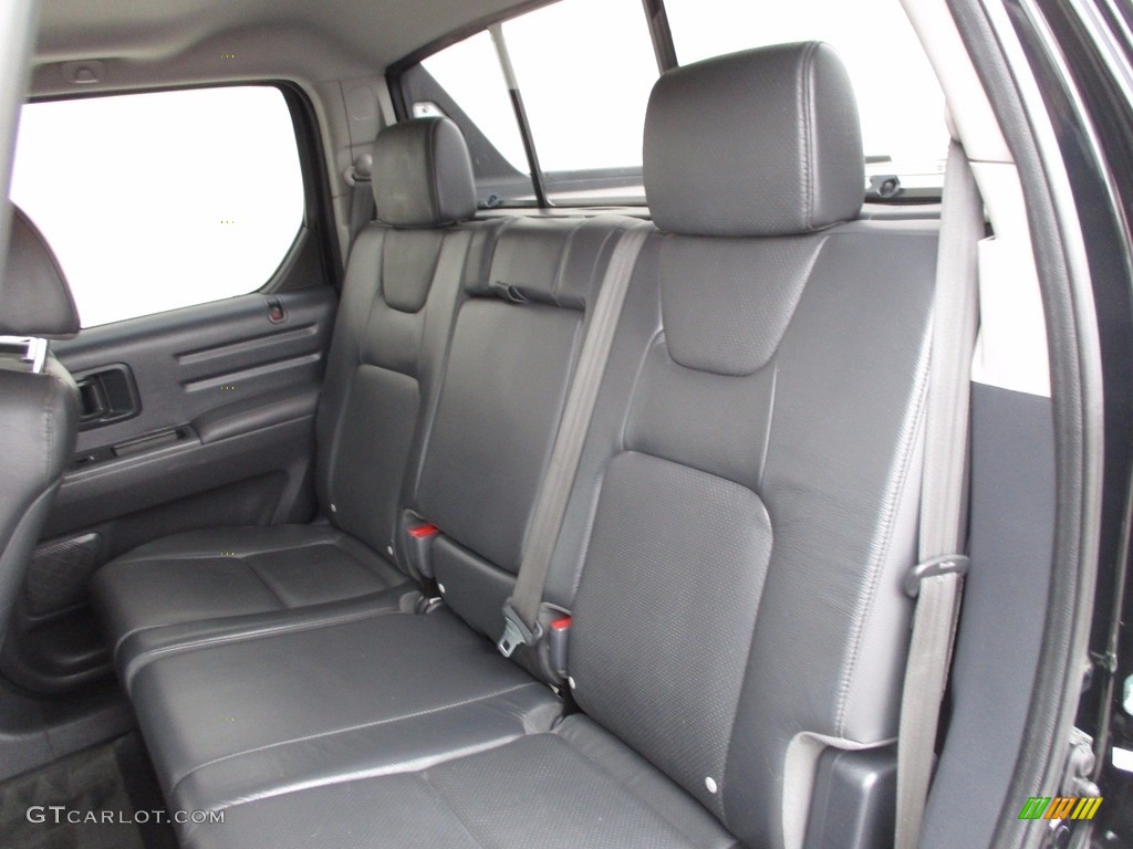 2012 Honda Ridgeline RTL Rear Seat Photos