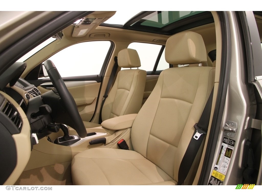 Beige Interior 2015 BMW X1 xDrive28i Photo #120433501