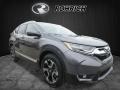 2017 Modern Steel Metallic Honda CR-V Touring AWD  photo #1