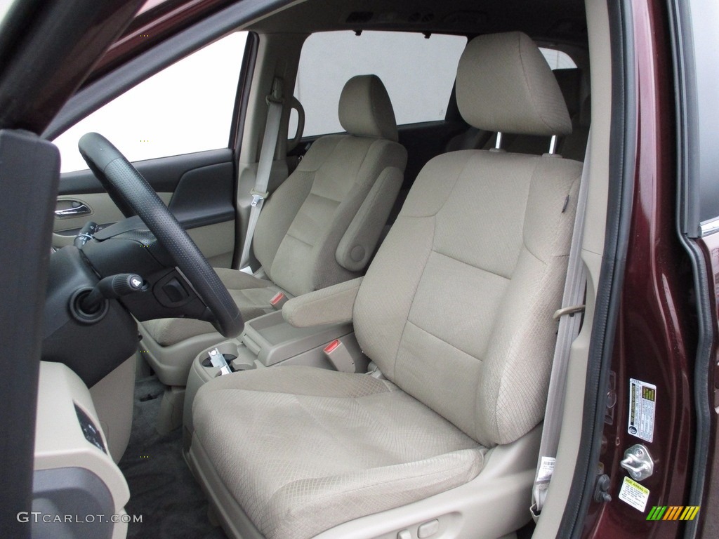 Beige Interior 2015 Honda Odyssey EX Photo #120436039