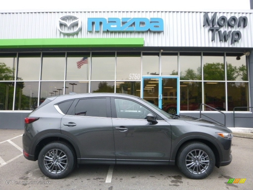 2017 CX-5 Touring AWD - Meteor Gray Mica / Parchment photo #1