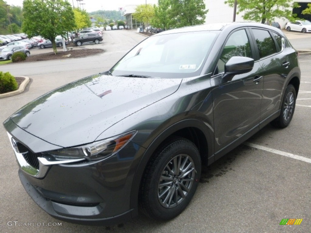 Meteor Gray Mica 2017 Mazda CX-5 Touring AWD Exterior Photo #120436201