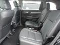 2017 Toyota Highlander Black Interior Rear Seat Photo