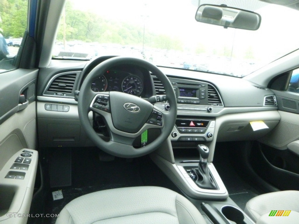 2017 Elantra SE - Electric Blue / Gray photo #9