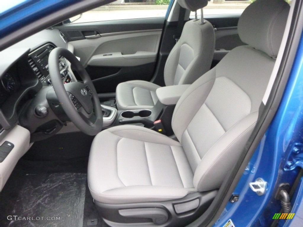 2017 Elantra SE - Electric Blue / Gray photo #10