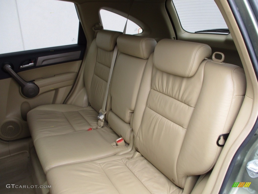 2008 CR-V EX-L 4WD - Green Tea Metallic / Ivory photo #14
