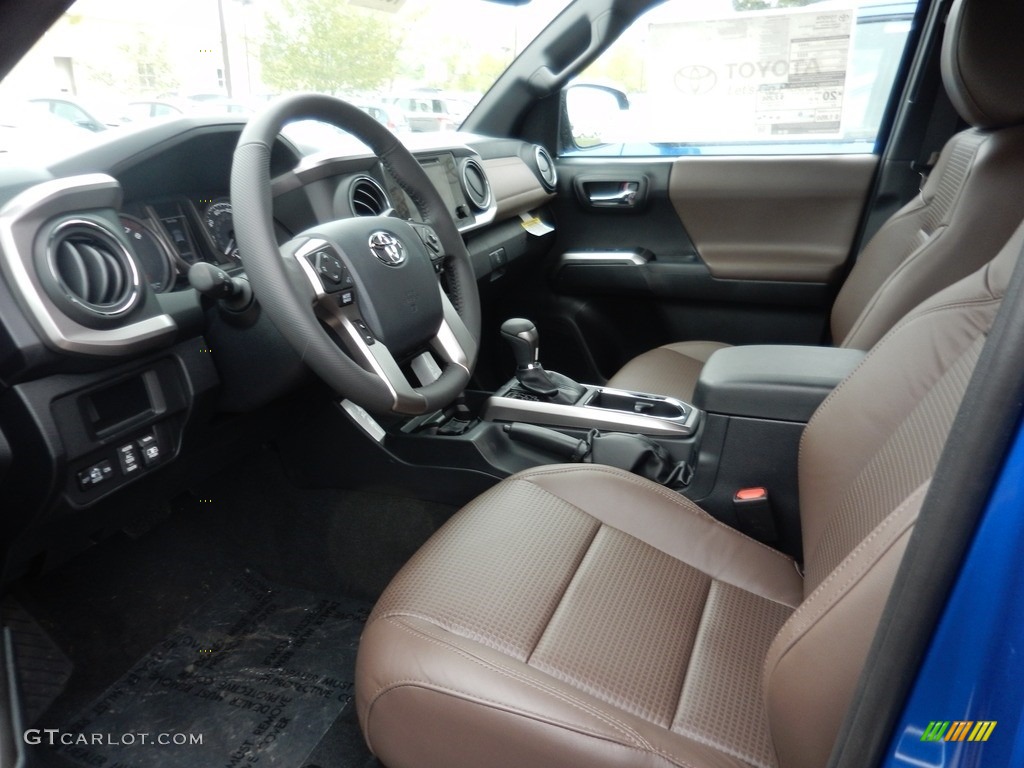 2017 Toyota Tacoma Limited Double Cab 4x4 Front Seat Photo #120438046