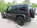 2010 Natural Green Pearl Jeep Wrangler Unlimited Sahara 4x4  photo #6
