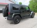 2010 Natural Green Pearl Jeep Wrangler Unlimited Sahara 4x4  photo #8